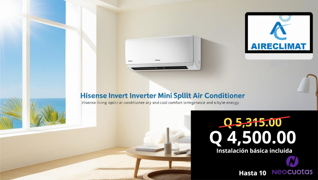 oferta mini split Hisense
