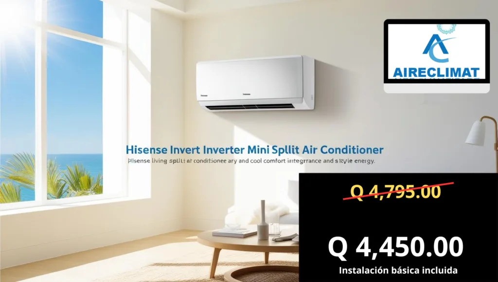 oferta mini split Hisense